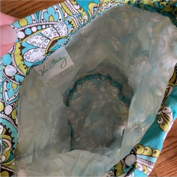 Vera Bradley Teal Paisley and Pink Floral Pouches - Picture 6 of 8